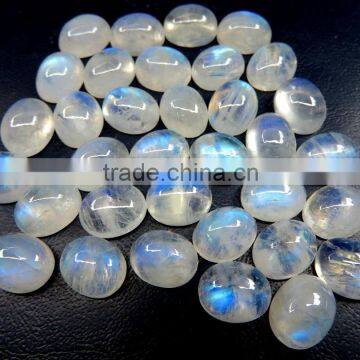 Rainbow Moonstone 8x10 mm Oval Cabochon