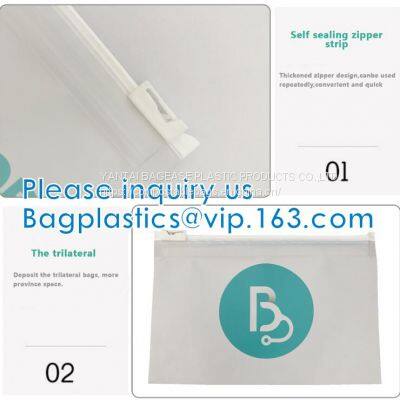 Slider Tobacco Bags, Zipper Cigar Pouches, Fine Tobacco, Slider Top Closure Polyethylene Bags photo-5