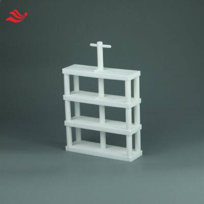 PFA Wafer Cleaning Tank With PTFE Cassette for Washing Silicon Wafer, Wafer, Glass Etc. photo-3