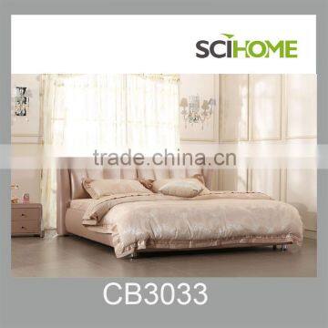 2014 new products modern bedroom sets pu bed leather bed