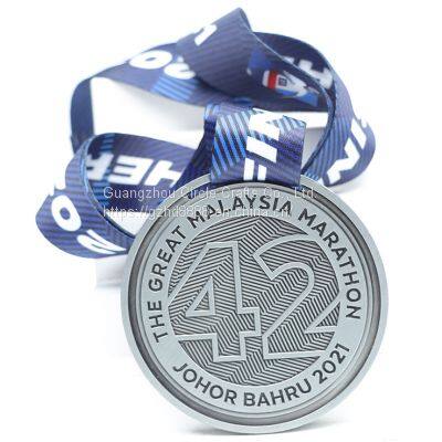 Custom Metal Wooden Crystal Material 2022 Marathon Medal Display Half Marathon Medals photo-4