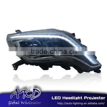 AKD Car Styling for Toyota Prado LED Headlights C-Type 2014-2015 Prado LED Head Lamp Projector Bi Xenon Hid H7 photo-2