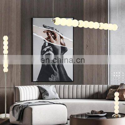 HUAYI Simple Style 24w Nordic Bracket Light Hotel Bedroom Living Room Bedside Modern Indoor LED Wall Lamp