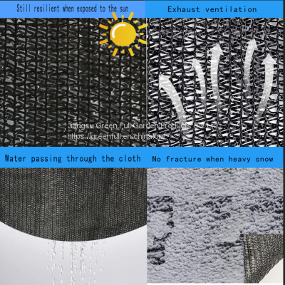 50% Black Sun Shade Net for Greenhouse or Farm Cheap Price