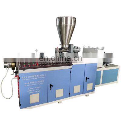 KLHS SJSZ45/90 Double Screw Extruder Pvc Profile Making Machine Pvc Corner Bead Machine photo-2