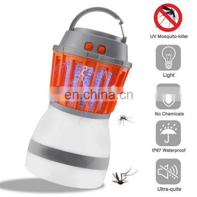 Portable Solar Mosquito Killer Lamp Outdoor Waterproof Solar Mosquito Killer Lamp Garden Lawn Light Solar Powered photo-2