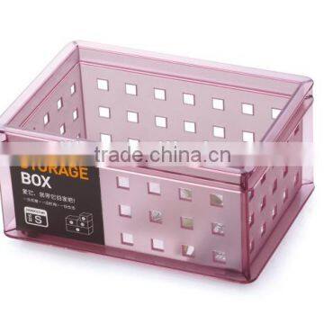 Hot Selling Plastic Desk Organizer Stationery Storage Basket Storage Box