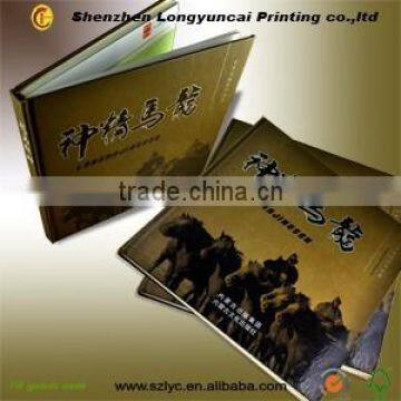 china supplier photograph hard cover book printing price