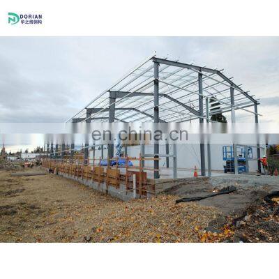 workshop welding steel stable steel structure framing prefabricated building structural steel plates