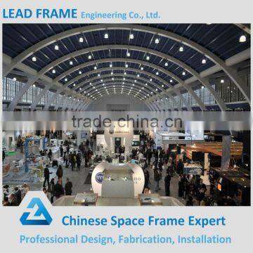 Low Cost Prefabricated Glass Roof For Exhibition Hall photo-4