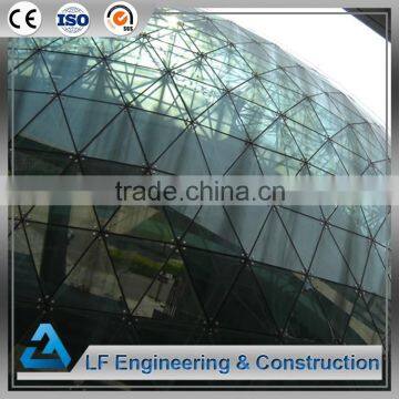 Windproof steel structure building exhibition hall