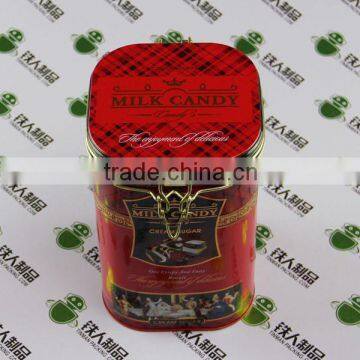 Chocalate tinplate box, tin case, tin can