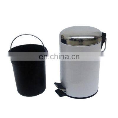 Indoor Garbage Bin Coloured Metal Decorative Candesigned Kitchen Trash Can