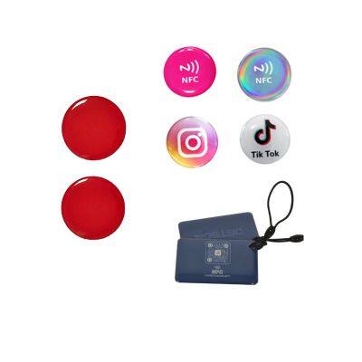 NFC213/215/216Radio Frequency IdentificationRFIDPVCauthenticationtags photo-5