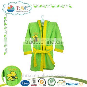 Cotton Flannel bathrobe funny kids bathrobe