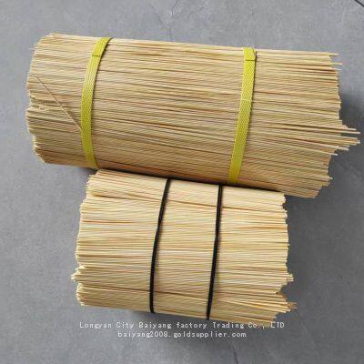 Manufacturers incense 1.3mm bamboo incense stick sticks affordable round bamboo stick wholesale