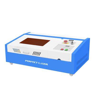 40W 300X200MM Mini Desktop CO2 laser engraver for rubber stamp and acrylic cutting