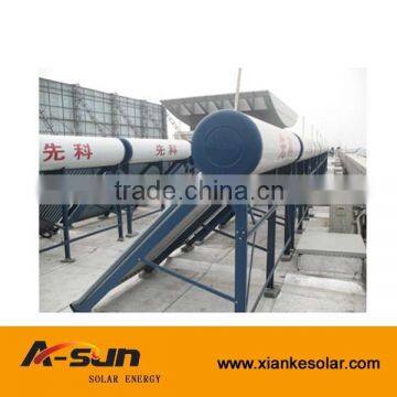 Indoor High Quality Low Pressurized Galvanized Steel Water Solar Heater photo-5