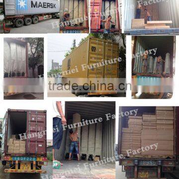 High Quality Luxury Imitated Wood Chair Dining Chair in Metal for Hotel Bedroon Living Room photo-6