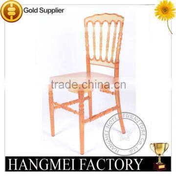 wholesale supply resin red Napoleon chair for wedding/dining