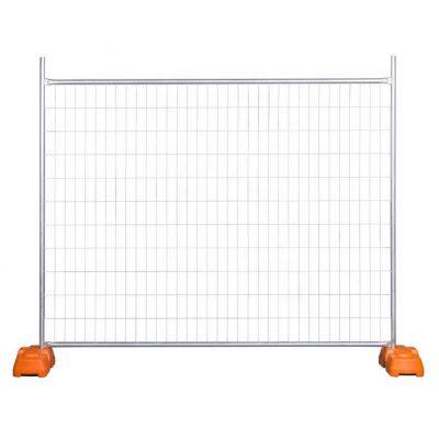 Panneau de clôture provisoire soudée d'Australie, clôture de sécurité provisoire portable, panneau de clôture provisoire pour piscine en treillis soudé