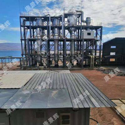Industrial Vacuum Falling Film Multi-effect MVR Plate Evaporator Machine