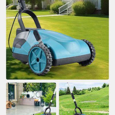 600W Handheld Push Electric Lawn Mower | Portable Lithium Battery Grass Trimmer | Multifunctional Garden Tool for Lawn Pruning & Weed Removal photo-3