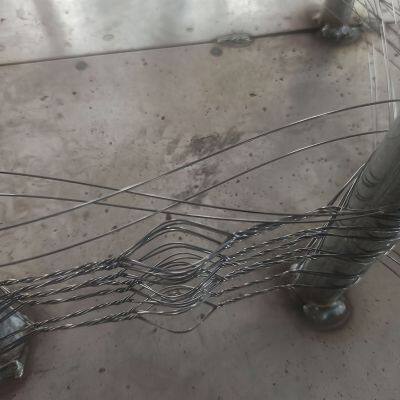 Carbon Steel tank Net Low Visibility Obstacle Wire Mesh tank Trapping Network