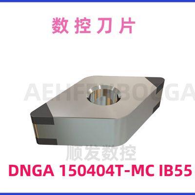 CNGA 120404T-MC IB55 ISCAR Фрезерные пластины для чистовой обработки нержавеющей стали