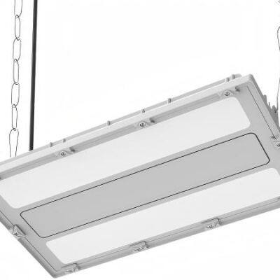 LED industrial and mining lights, strip flat panel, factory workshop, warehouse, waterproof, dustproof, three-proof