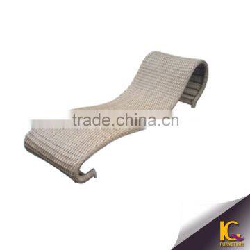Best Selling Plastic Sun Lounger Beach Chair Lounge Suite Wicker Outdoor Chair