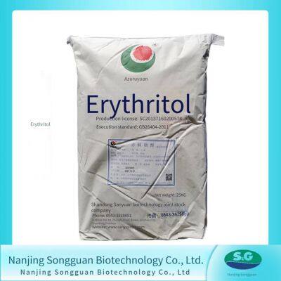 Erythritol Sweetener, Food Grade, Manufacturer, Cas 149-32-6