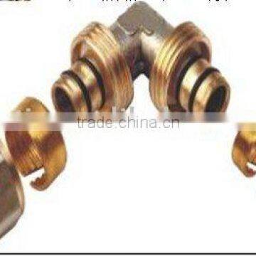 Compression brass pex-al-pex pipe reduce elbow fitting