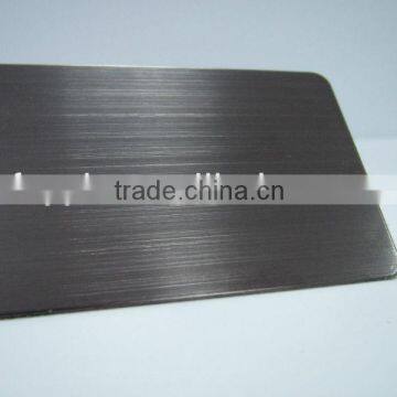 304 stainless black flat sheet steel