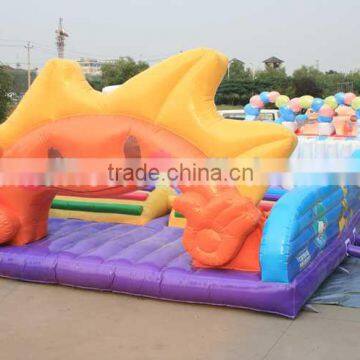 factory supply 0.55mm pvc event activity giant inflatable playground