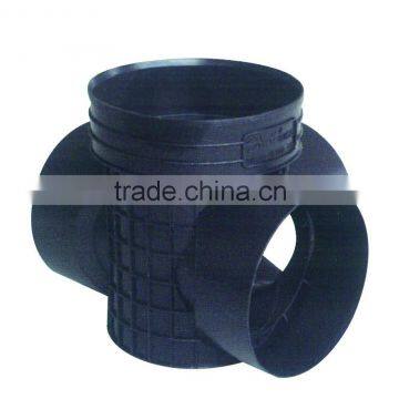 OD300 plastic inspection well 3 connector