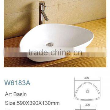 Manufacturer Bathroom Shell Shape Sink photo-6