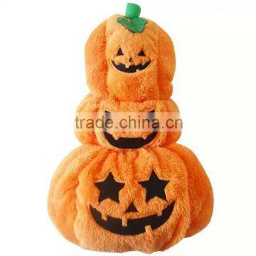 Fall/Winter Clip PP Cotton Layer Knit Cotton Arctic Velvet Stereo Playful Pumpkin Dog Clothes Pet Apparels photo-4