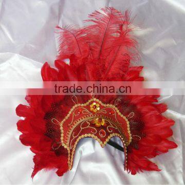 Beautiful Headdress With Ostrich Feather for Girls/women/ladies photo-4