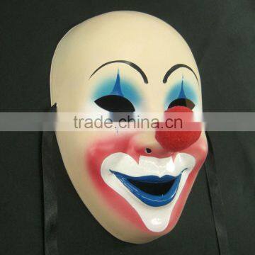 Comedy Joker Masque Big Nose Blue Mouse Hand Painted For Party