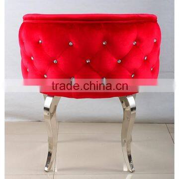 Stainless Steel Round Hotel Chair photo-5