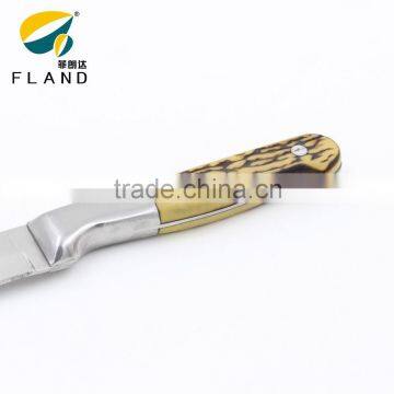 YangJiang Factory Stainless Steel Bone-like POM Handle Kitchen Knife photo-3