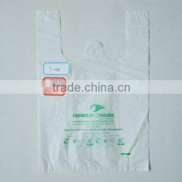 Cornstarch Degradable India T-shirt Packing Bags