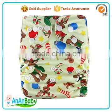 New Pattern Cartoon Character Washable Merries Sleepy Baby Diapers