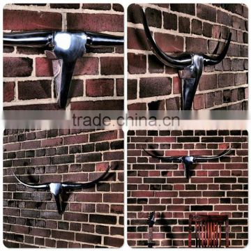 Aluminum Wall Mounted Bull Head