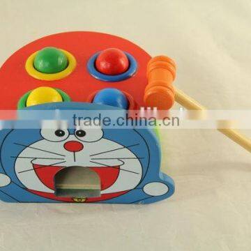 Wooden Impact Hammer Bench Toy