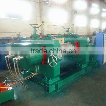 Open Type Two Roll Rubber Mixing Mill waste tire refining equipment