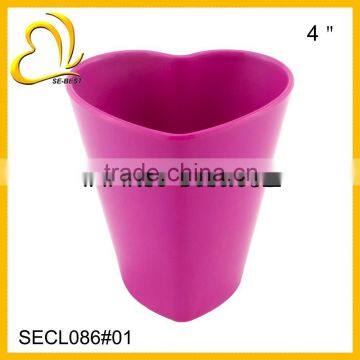 Heart shaped melamine drink cup, valentine's day promotion