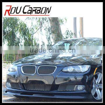 For BMWW E92 2DR Car Front Lip Carbon Fiber