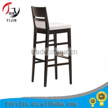 best selling made in china white leather bar stool